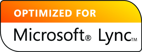 Optimised for Microsoft Lync Logo